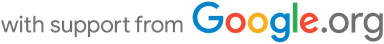 with support from Google.org